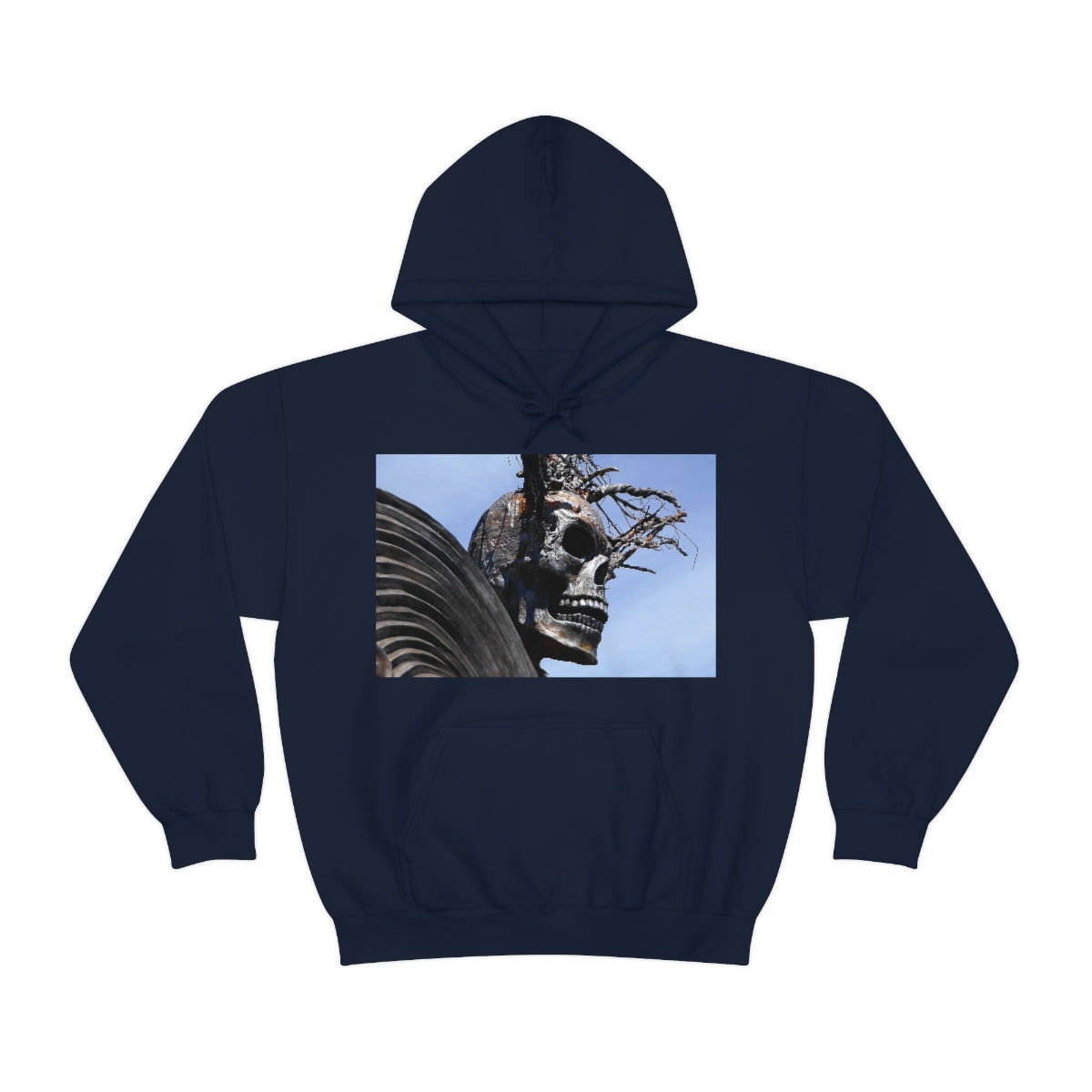 Skull Warrior - Unisex Heavy Blend Hooded Sweatshirt - Fry1Productions