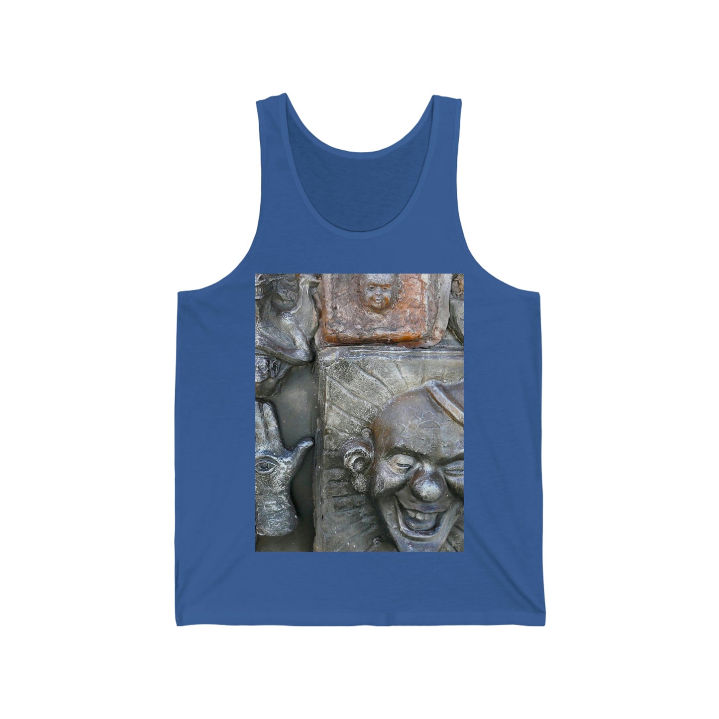 Cosmic Laughter - Unisex Jersey Tank - Fry1Productions