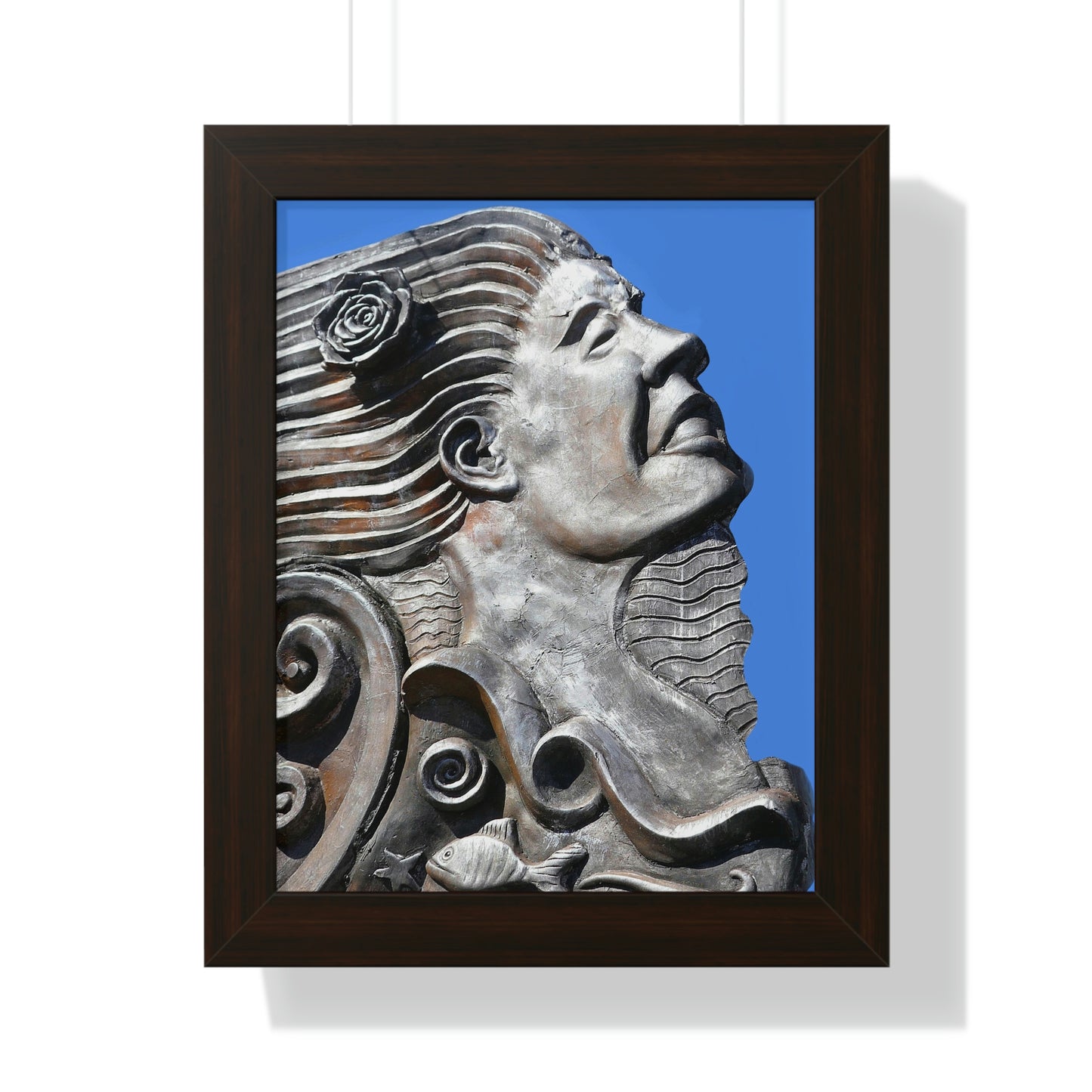 Nymph Beauty - Framed Vertical Poster - Fry1Productions
