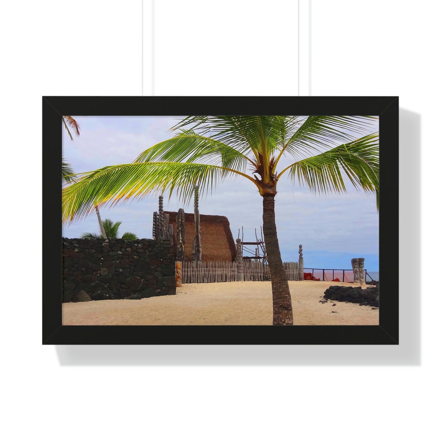 Florescence Hale O Keawe - Framed Horizontal Poster - Fry1Productions