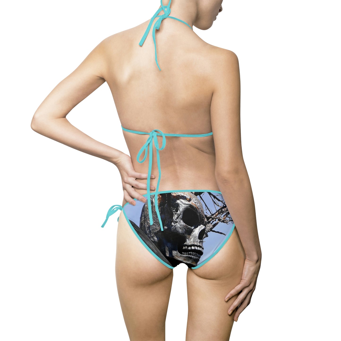 Skull Warrior - Women's Bikini Swimsuit - Fry1Productions