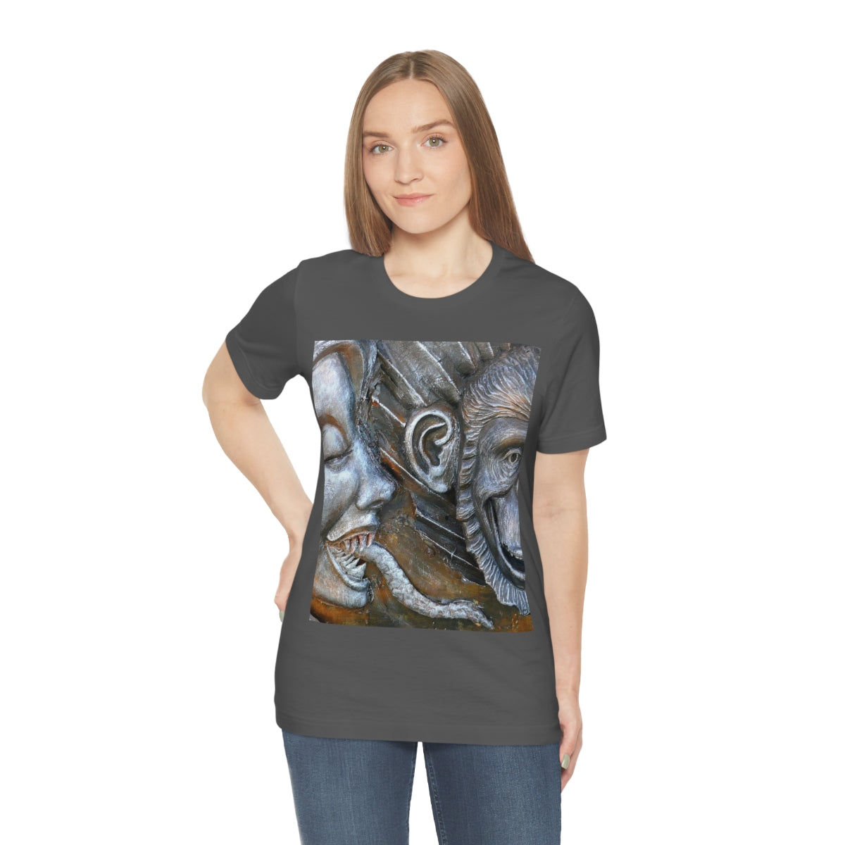 Snakily Speaking - Unisex Jersey Short Sleeve T-Shirt - Fry1Productions