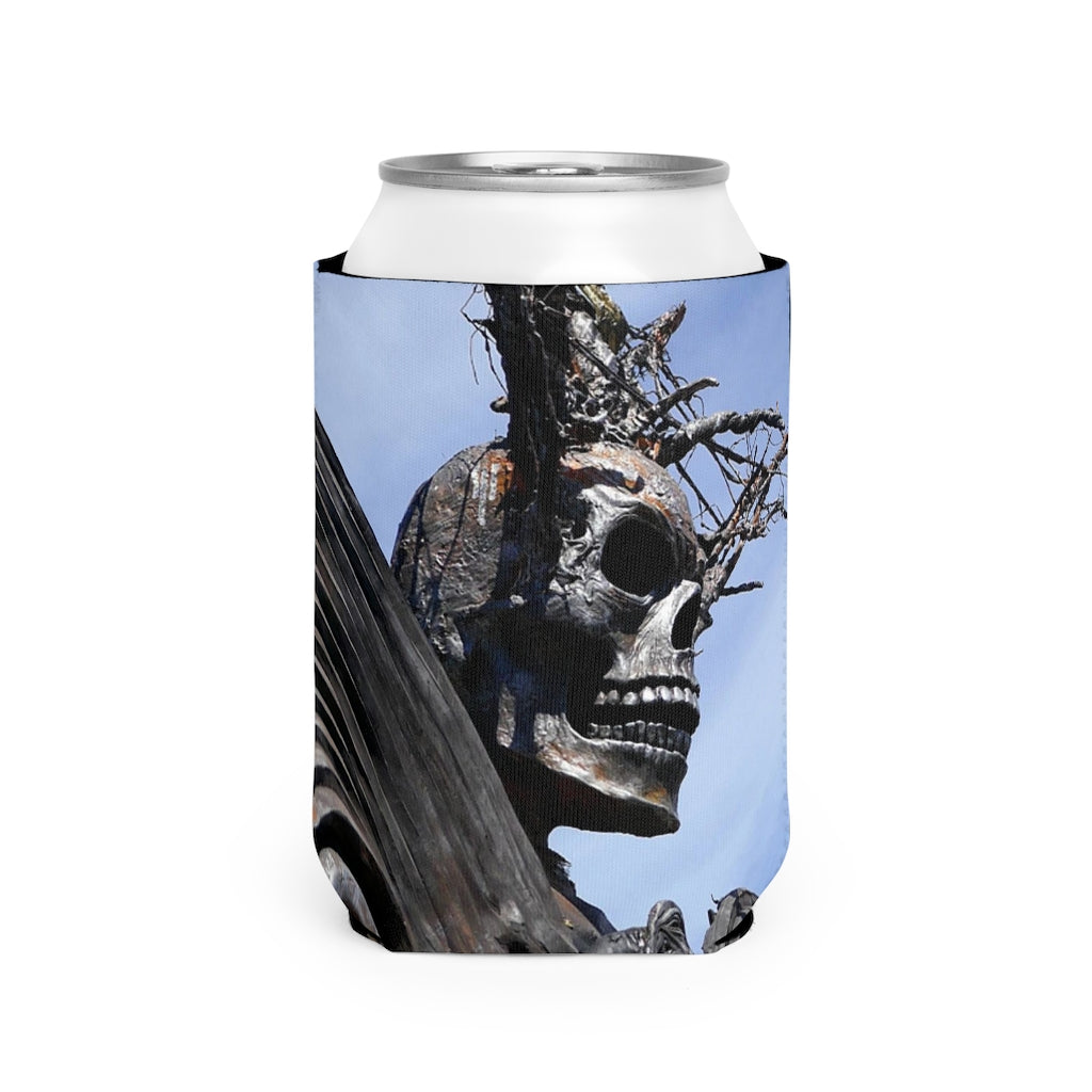 Skull Warrior - Can Cooler Neoprene Sleeve 12oz - Fry1Productions