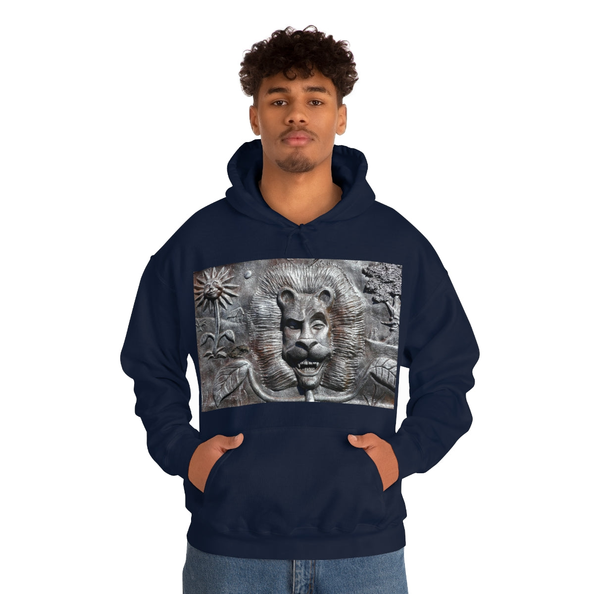 Lion's Friends Forever - Unisex Heavy Blend Hooded Sweatshirt - Fry1Productions