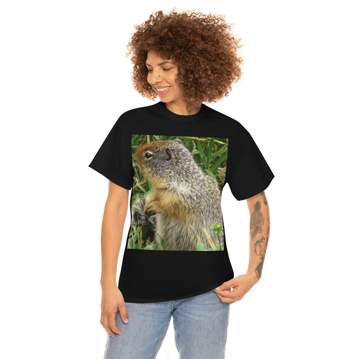 Inquisitive Stare - Unisex Heavy Cotton Tee - Fry1Productions