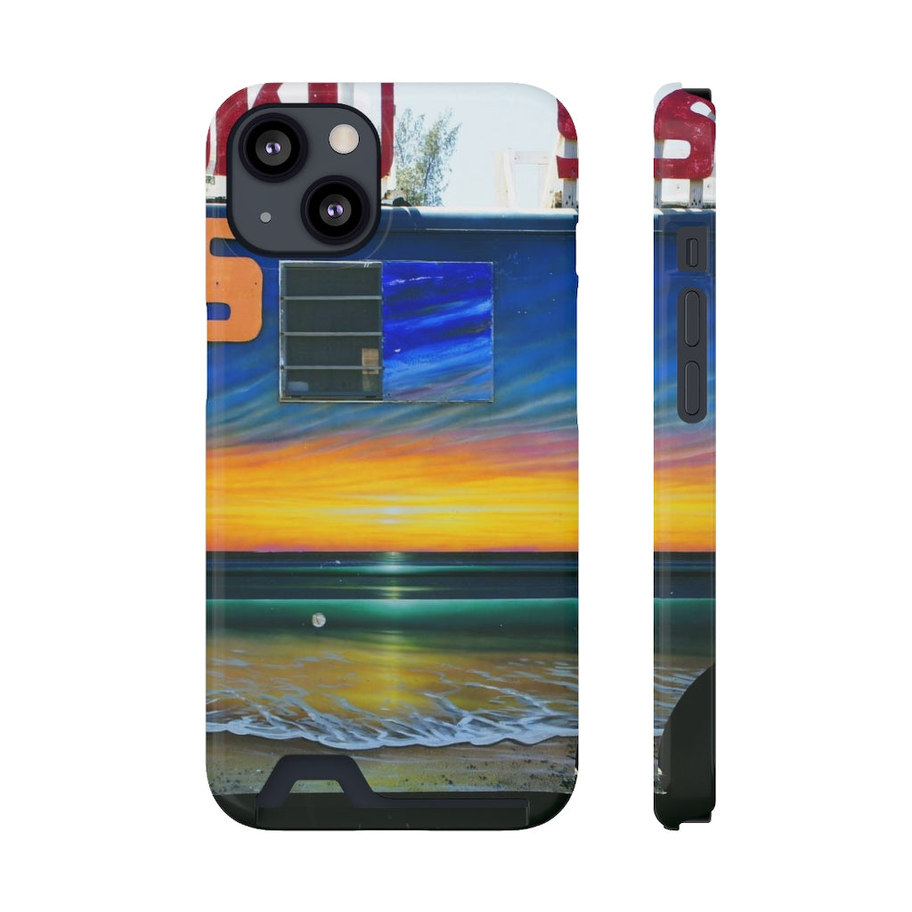 "Fumis Aloha" - Galaxy S22 S21 & iPhone 13 Case With Card Holder - Fry1Productions