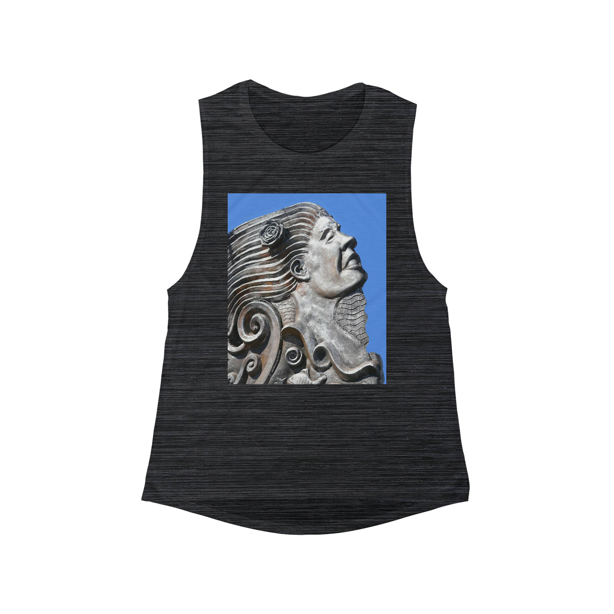 Nymph Beauty - Women's Flowy Scoop Muscle Tank - Fry1Productions