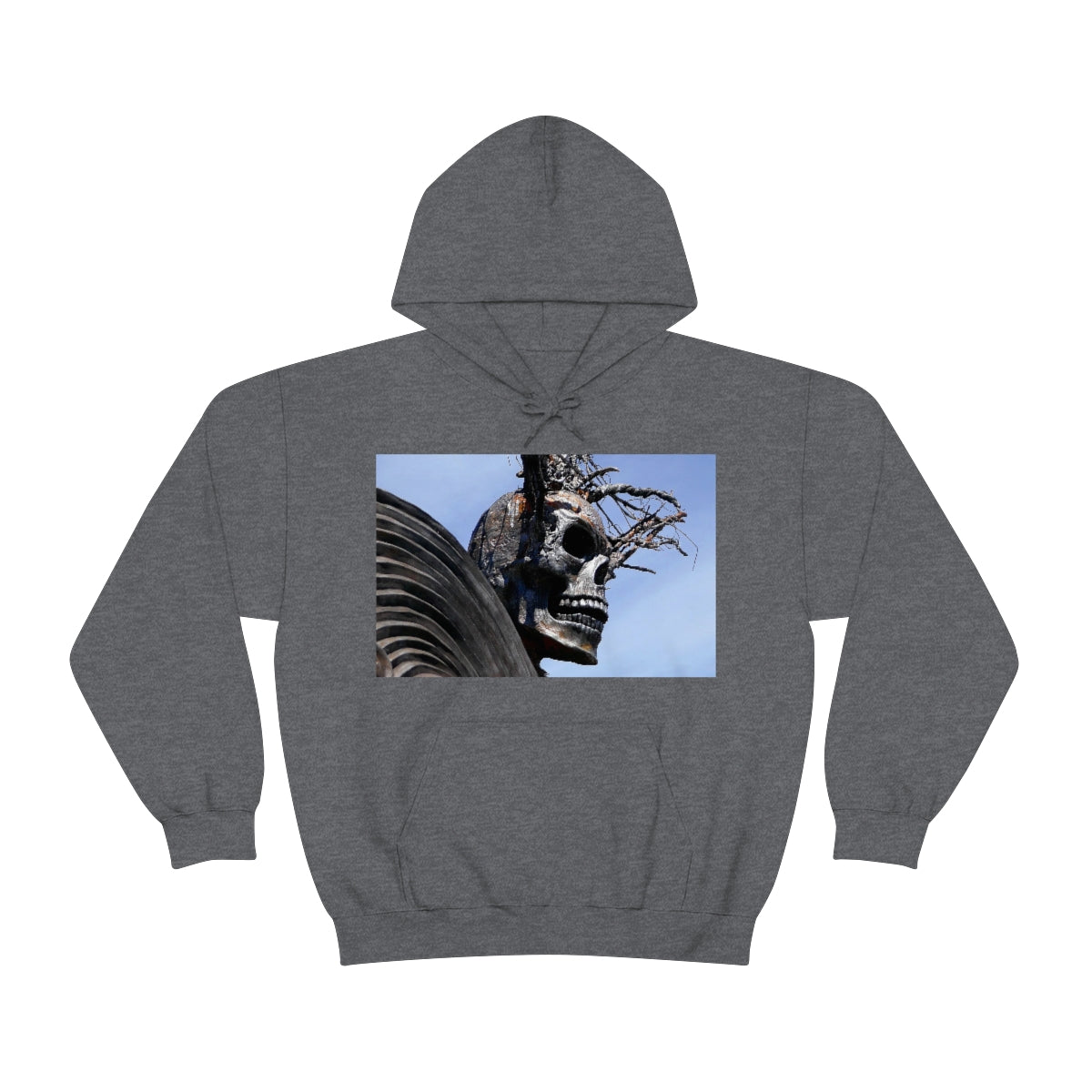Skull Warrior - Unisex Heavy Blend Hooded Sweatshirt - Fry1Productions