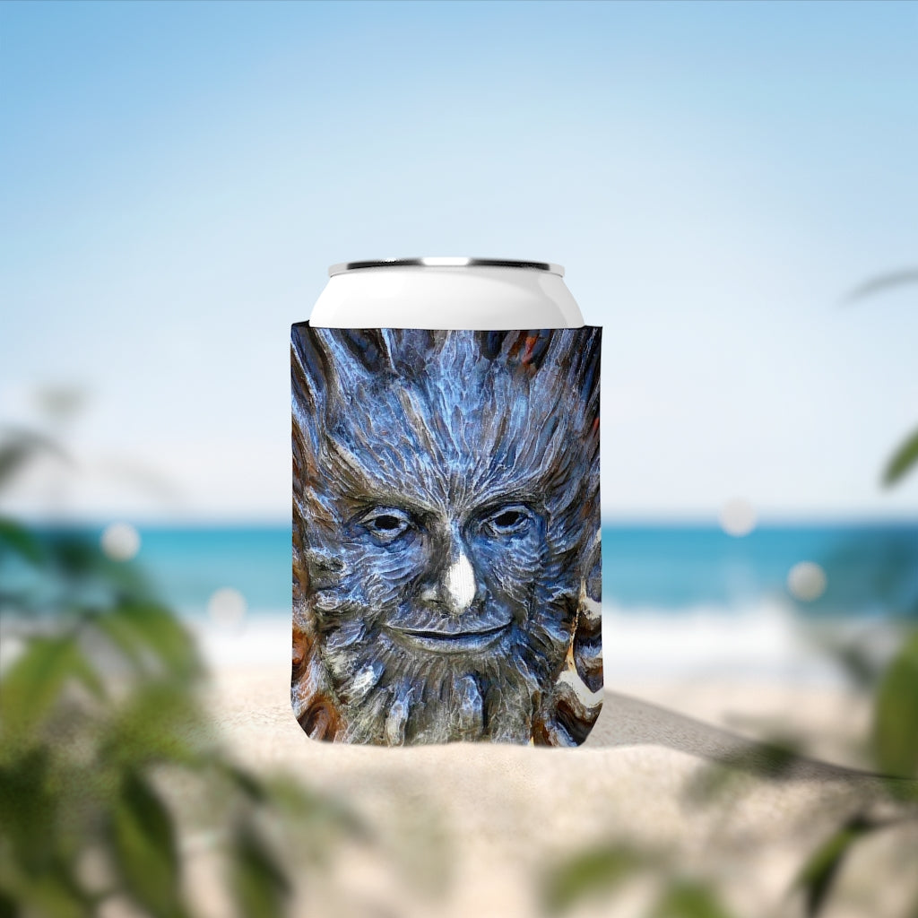 Sun God - Can Cooler Neoprene Sleeve 12oz - Fry1Productions