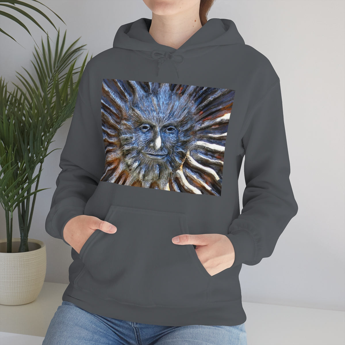 Sun God - Unisex Heavy Blend Hooded Sweatshirt - Fry1Productions