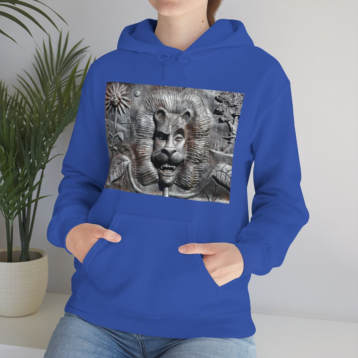 Lion's Friends Forever - Unisex Heavy Blend Hooded Sweatshirt - Fry1Productions