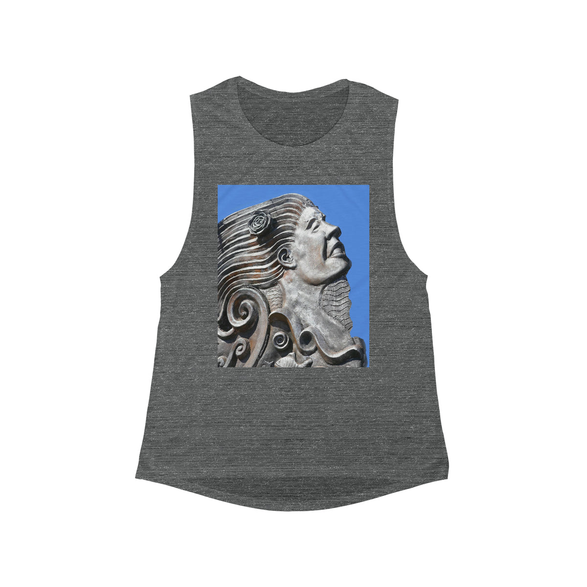 Nymph Beauty - Women's Flowy Scoop Muscle Tank - Fry1Productions