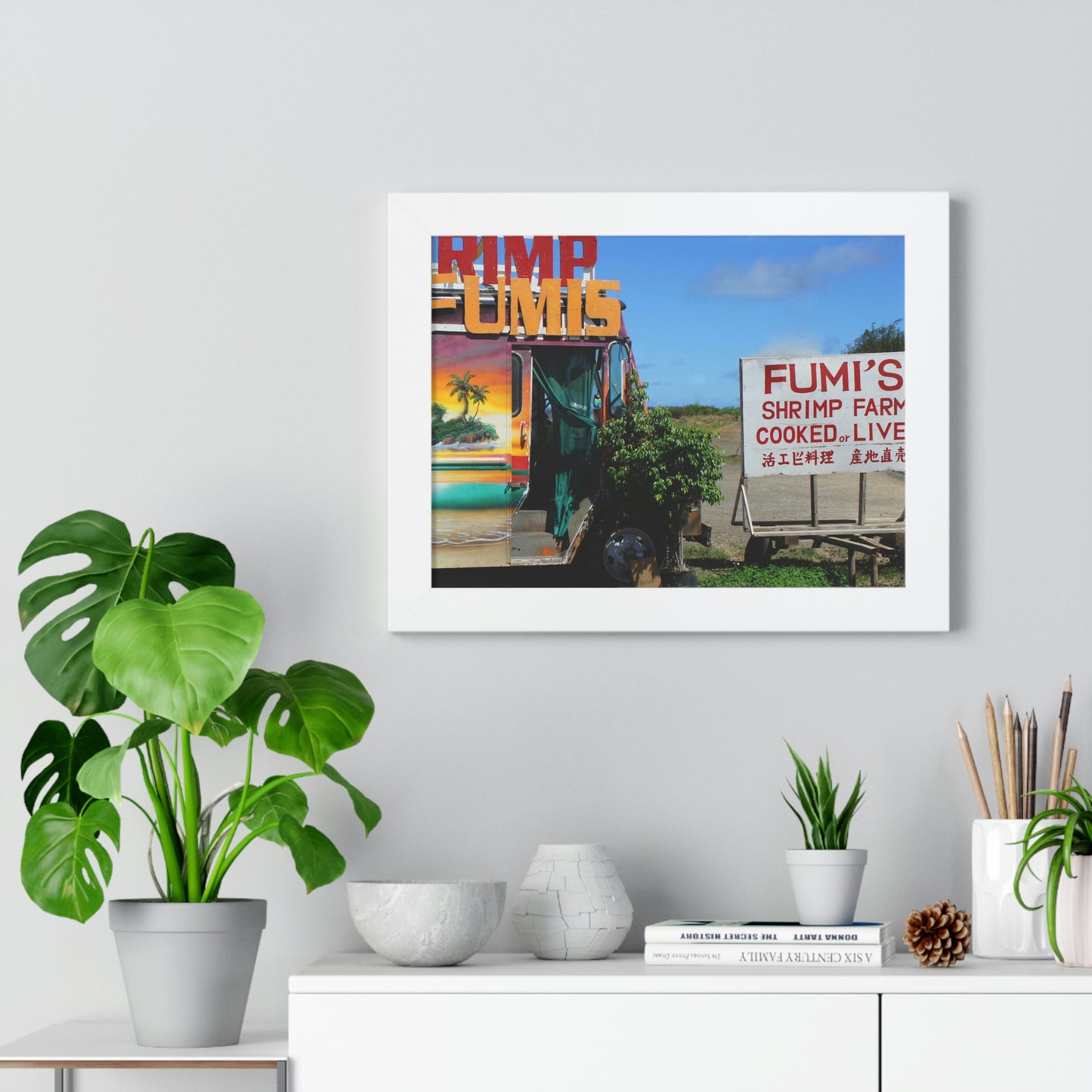 Kaulana Delights - Framed Horizontal Poster - Fry1Productions
