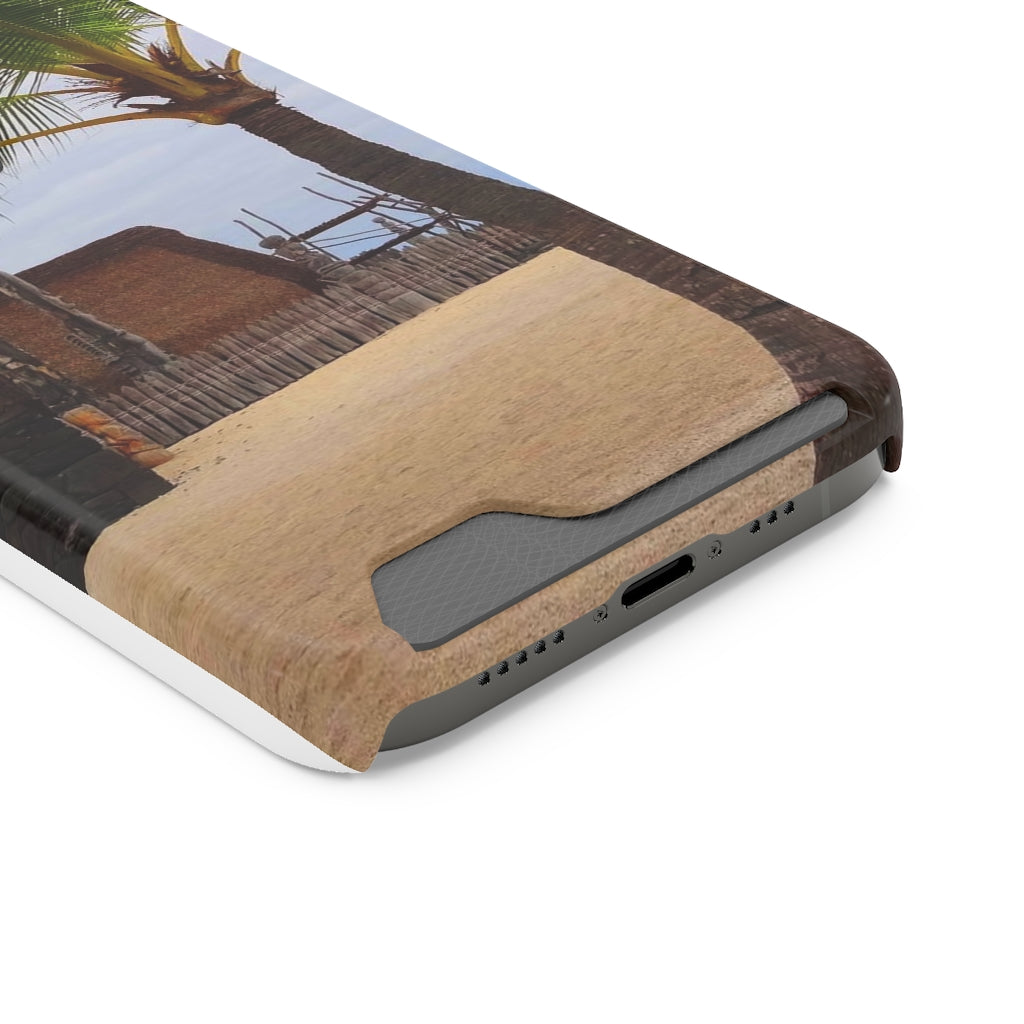 “Florescence Hale O Keawe” - Galaxy S22 S21 & iPhone 13 Case With Card Holder - Fry1Productions