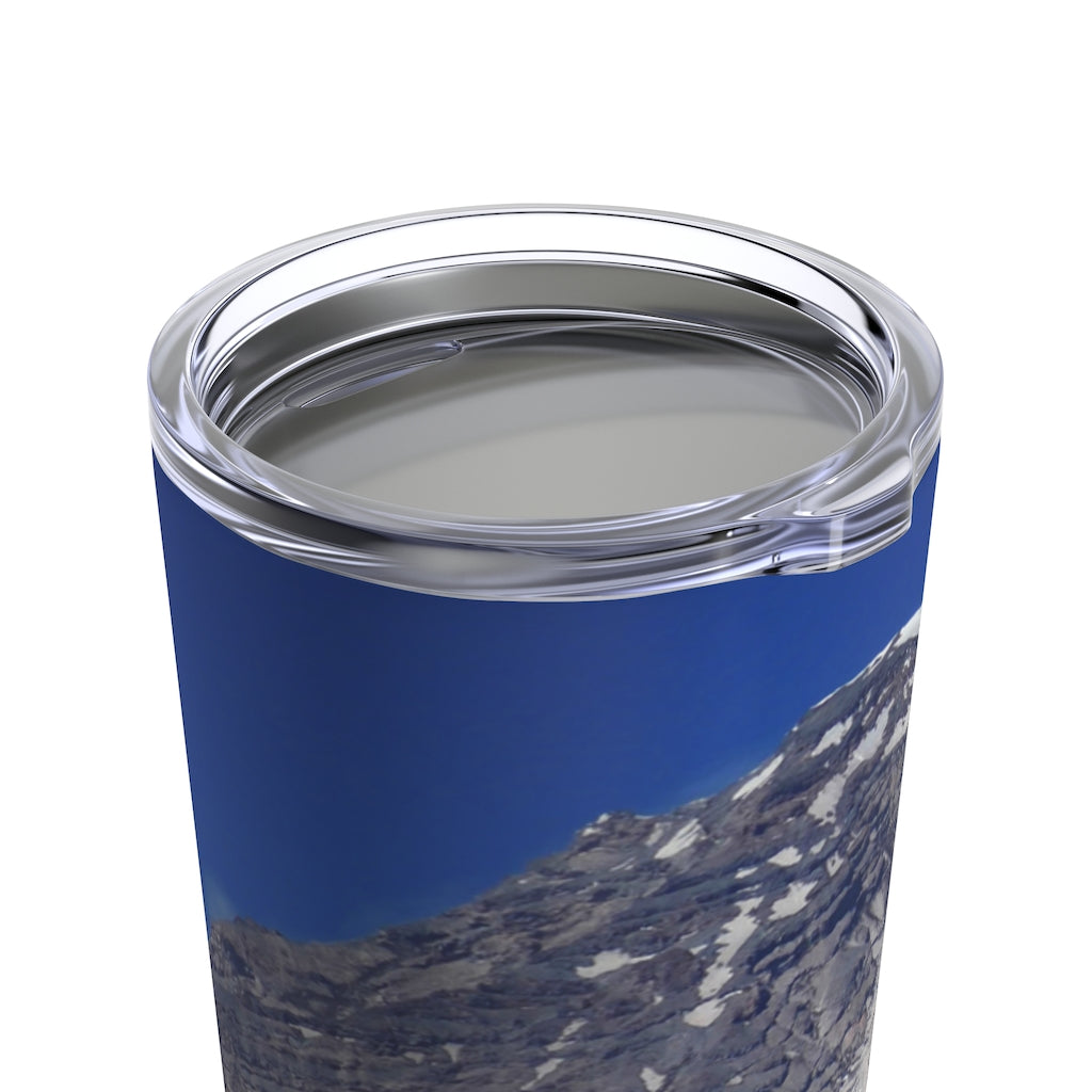 "Majestic Mt. Rainier" - Stainless Steel Tumbler 20 oz - Fry1Productions