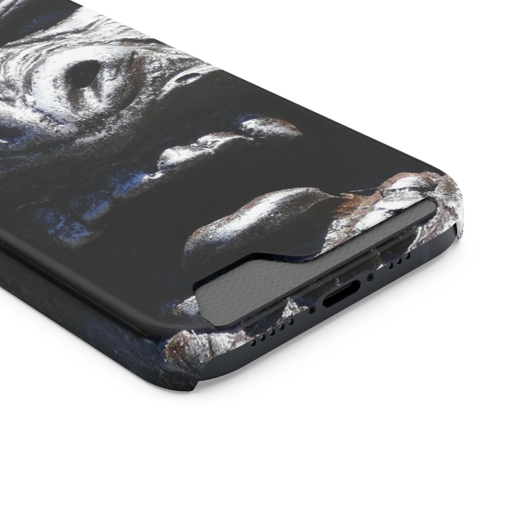 "Frenzy Scream" - Galaxy S22 S21 & iPhone 13 Case With Card Holder - Fry1Productions