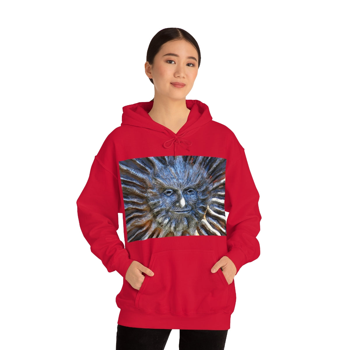 Sun God - Unisex Heavy Blend Hooded Sweatshirt - Fry1Productions