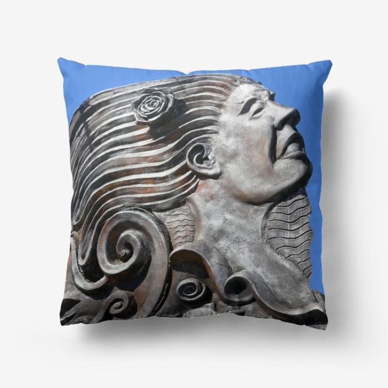 Nymph Beauty - Hypoallergenic Throw Pillow - Fry1Productions
