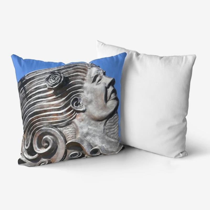 Nymph Beauty - Hypoallergenic Throw Pillow - Fry1Productions
