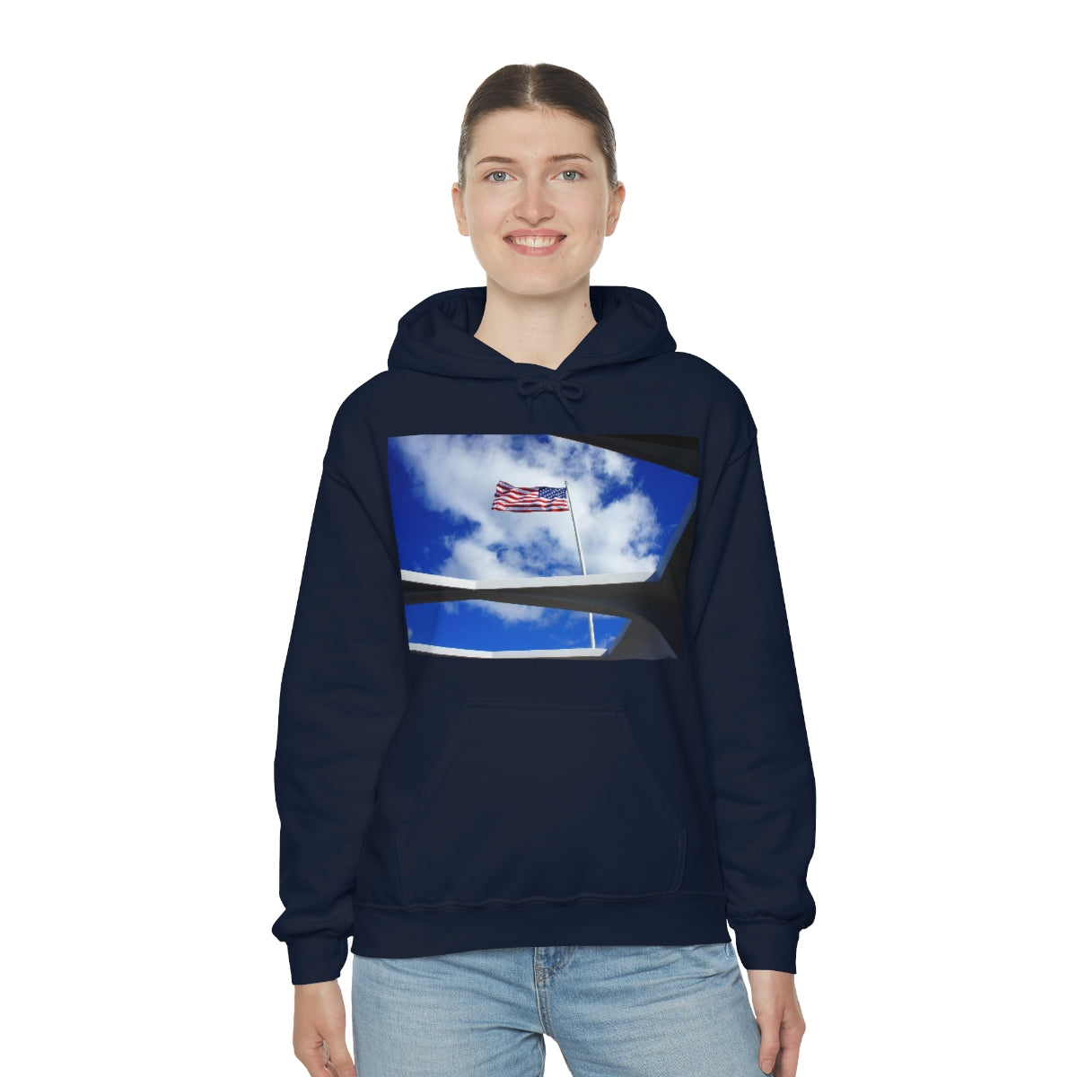 Bravery Honored Forever - Unisex Heavy Blend Hooded Sweatshirt - Fry1Productions