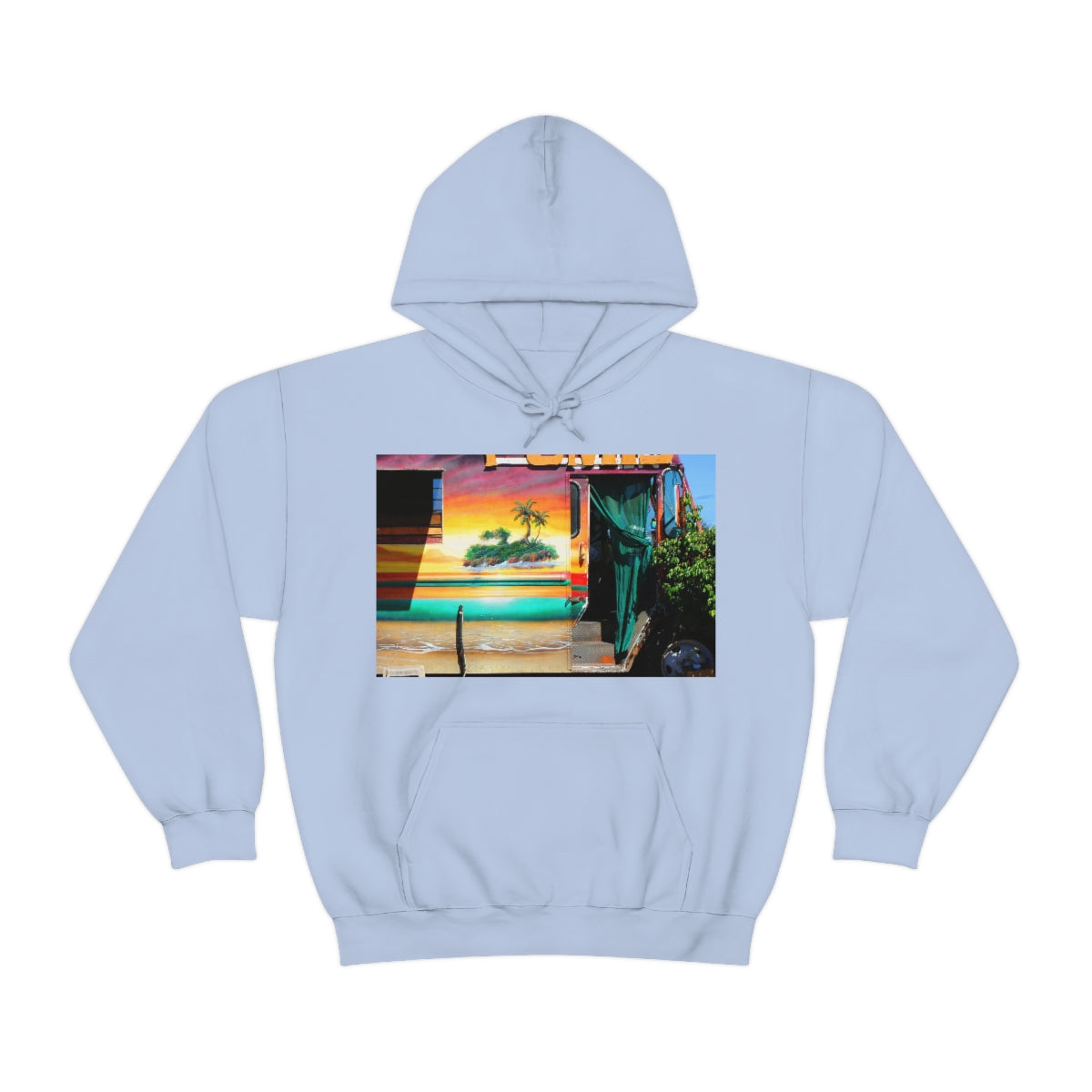 Island Love - Unisex Heavy Blend Hooded Sweatshirt - Fry1Productions