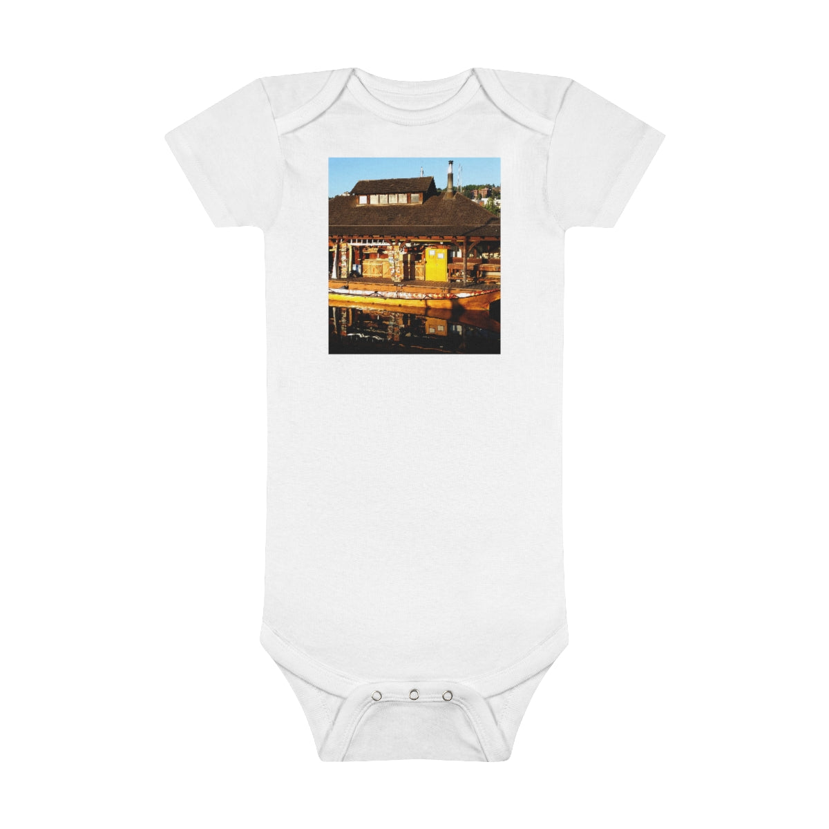 Q'il'bid Awe - Baby Short Sleeve Onesie - Fry1Productions