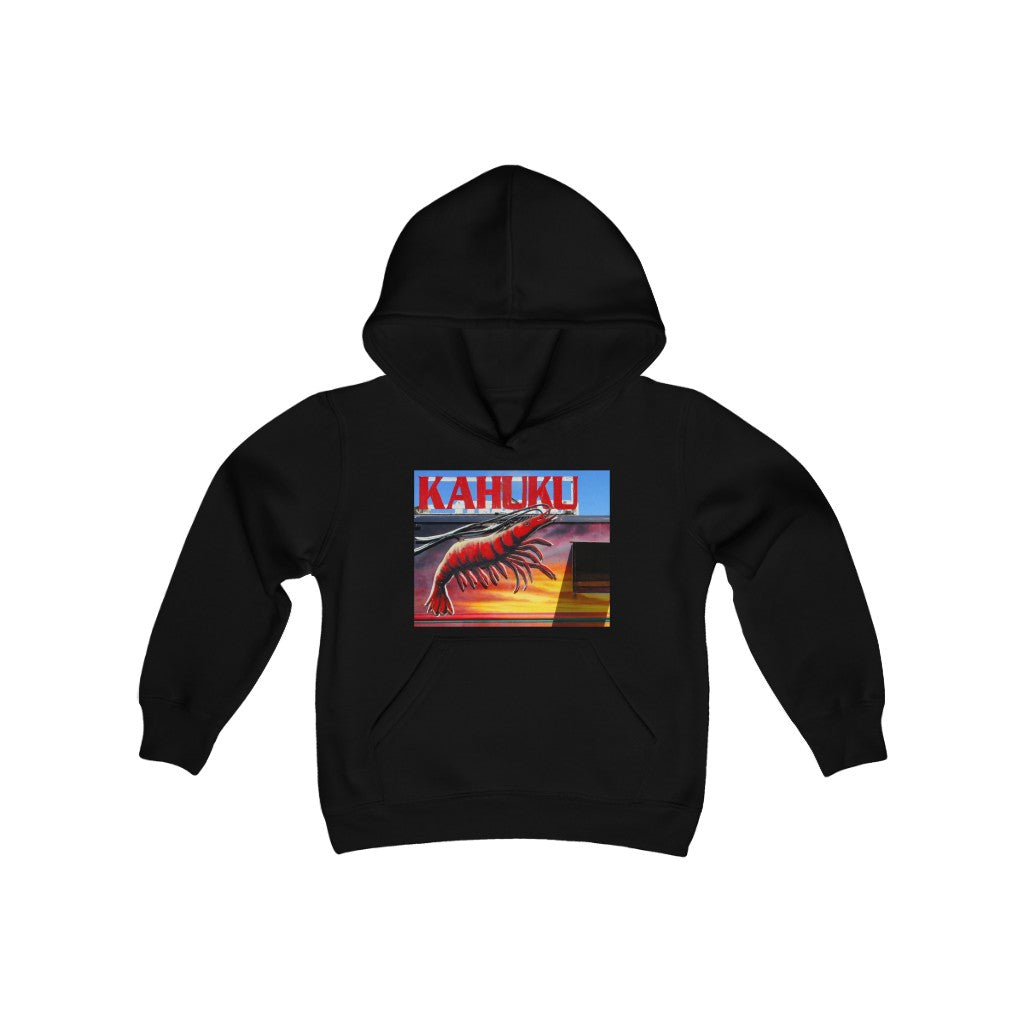 "Kahuku Kai" - Youth Heavy Blend Hooded Sweatshirt - Fry1Productions