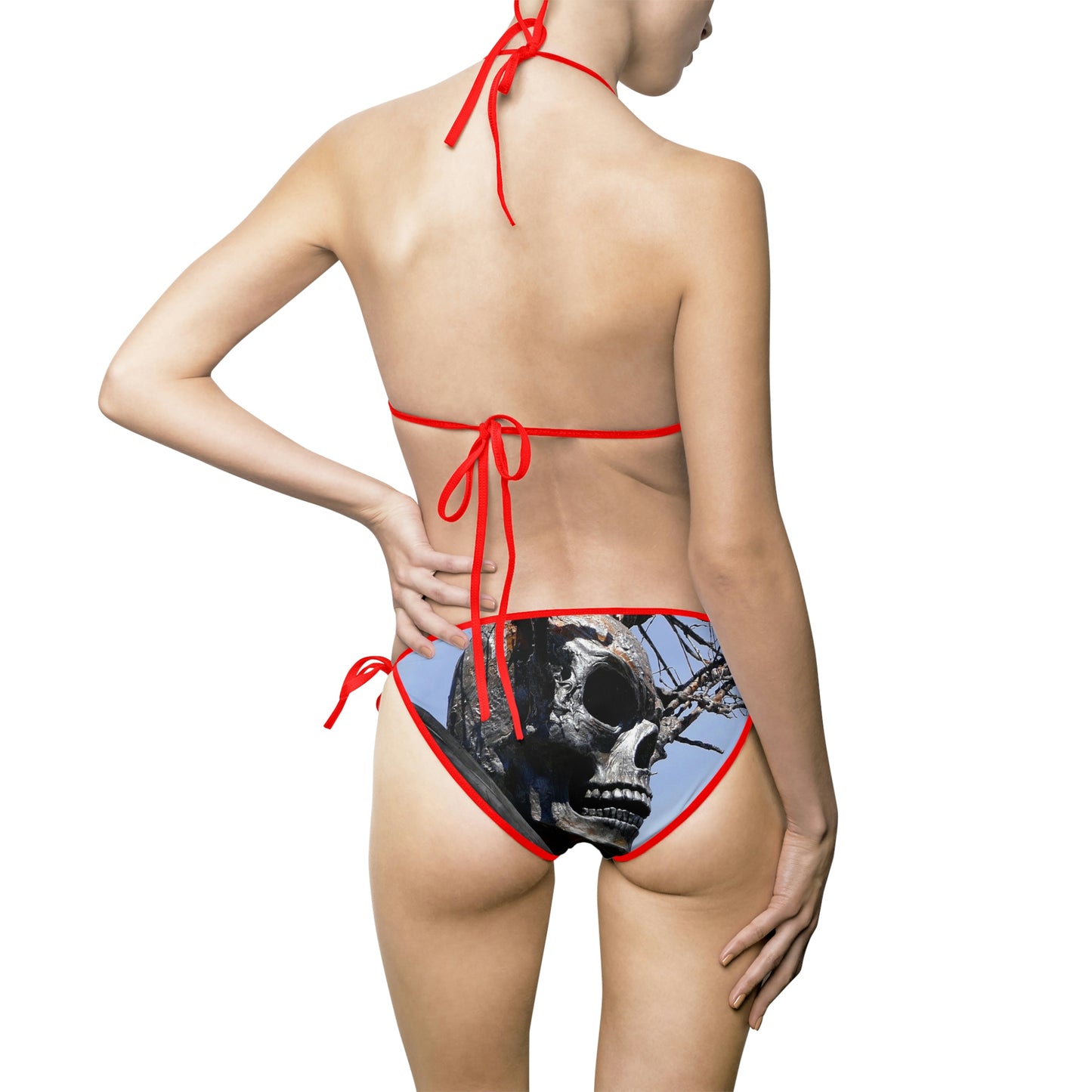 Skull Warrior - Women's Bikini Swimsuit - Fry1Productions