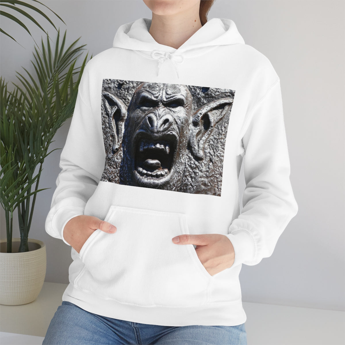 Frenzy Scream - Unisex Heavy Blend Hooded Sweatshirt - Fry1Productions