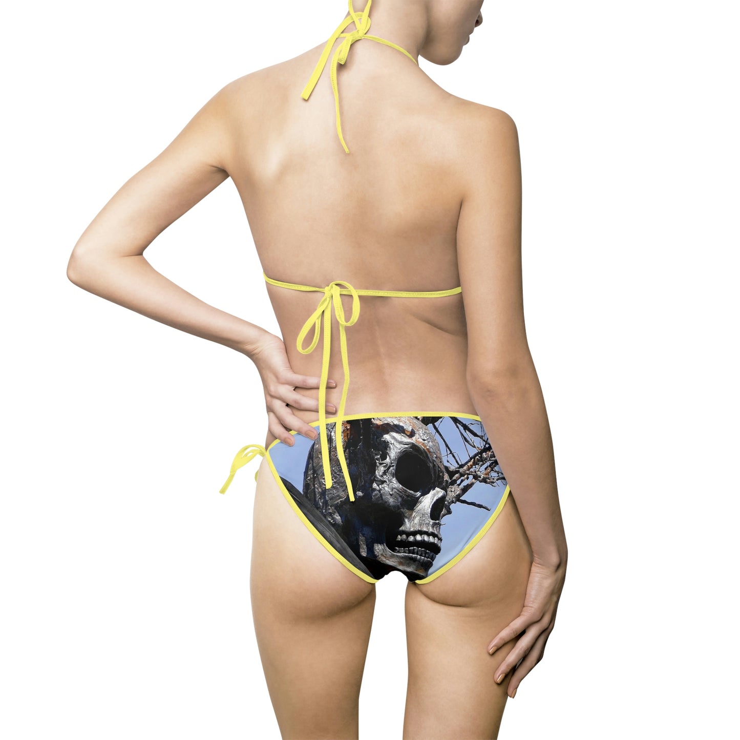 Skull Warrior - Women's Bikini Swimsuit - Fry1Productions