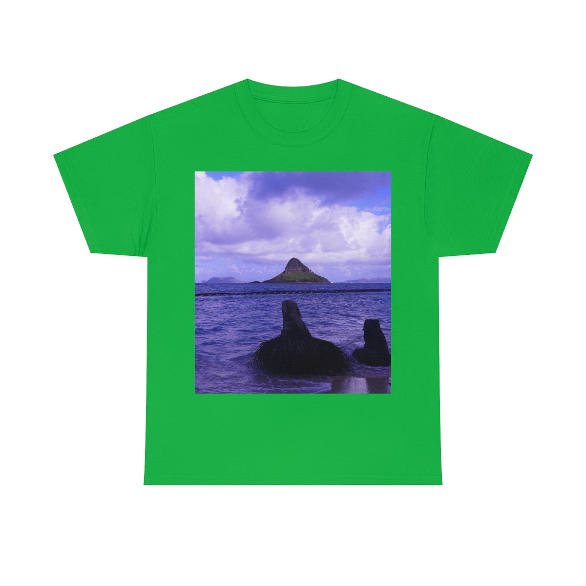 Wade To Chinaman's Hat - Unisex Heavy Cotton Tee - Fry1Productions