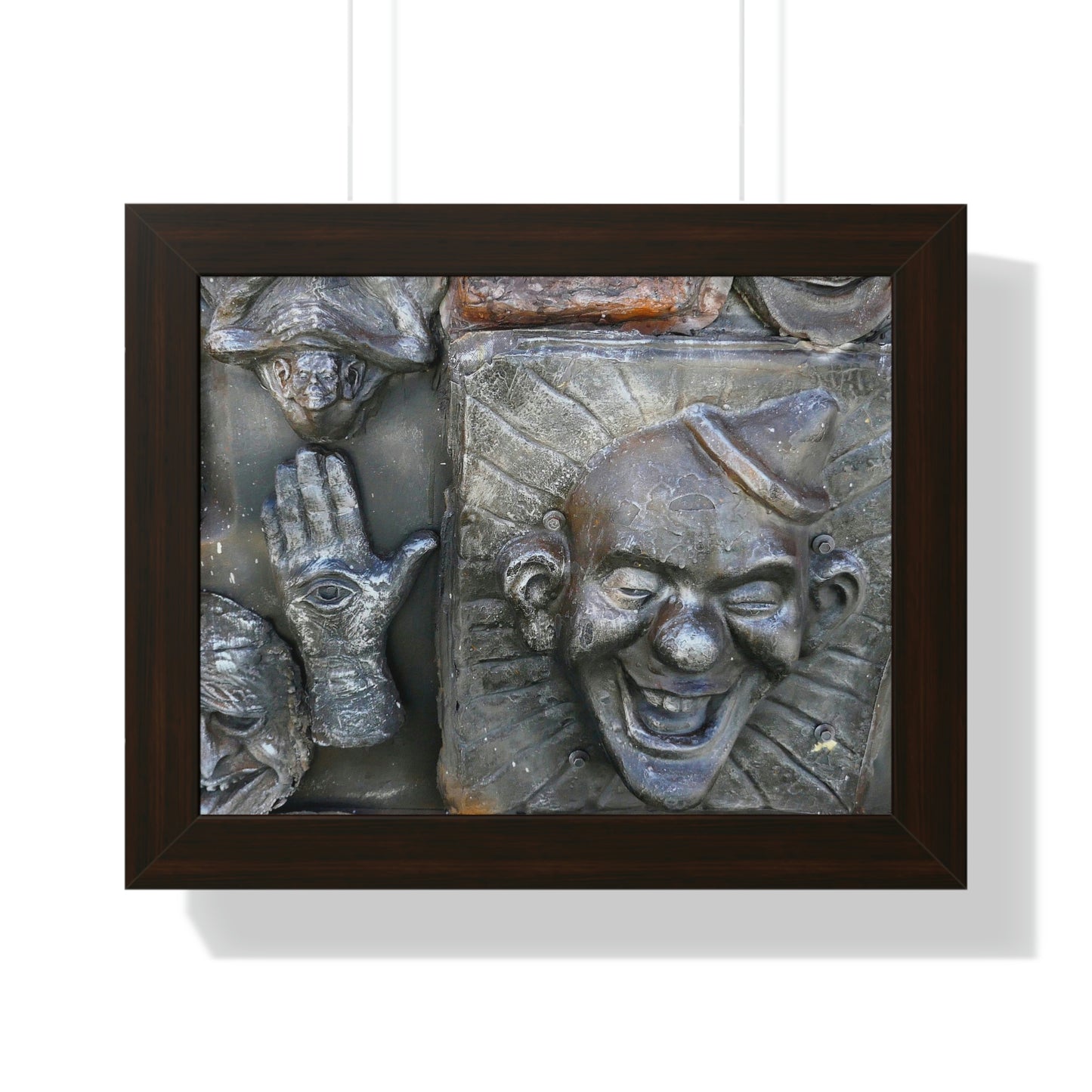 Cosmic Laughter - Framed Horizontal Poster - Fry1Productions