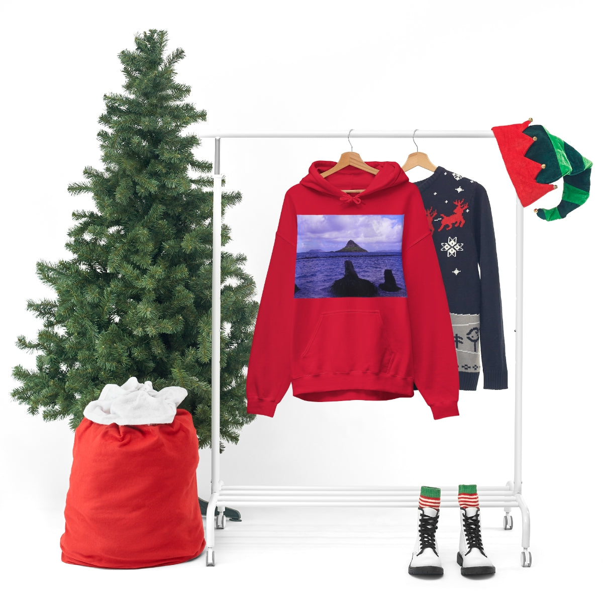 Wade To Chinaman's Hat - Unisex Heavy Blend Hooded Sweatshirt - Fry1Productions