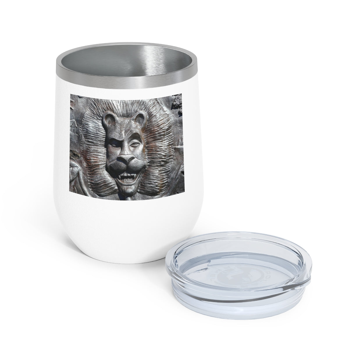Lion's Friends Forever - 12 oz Insulated Wine Tumbler - Fry1Productions