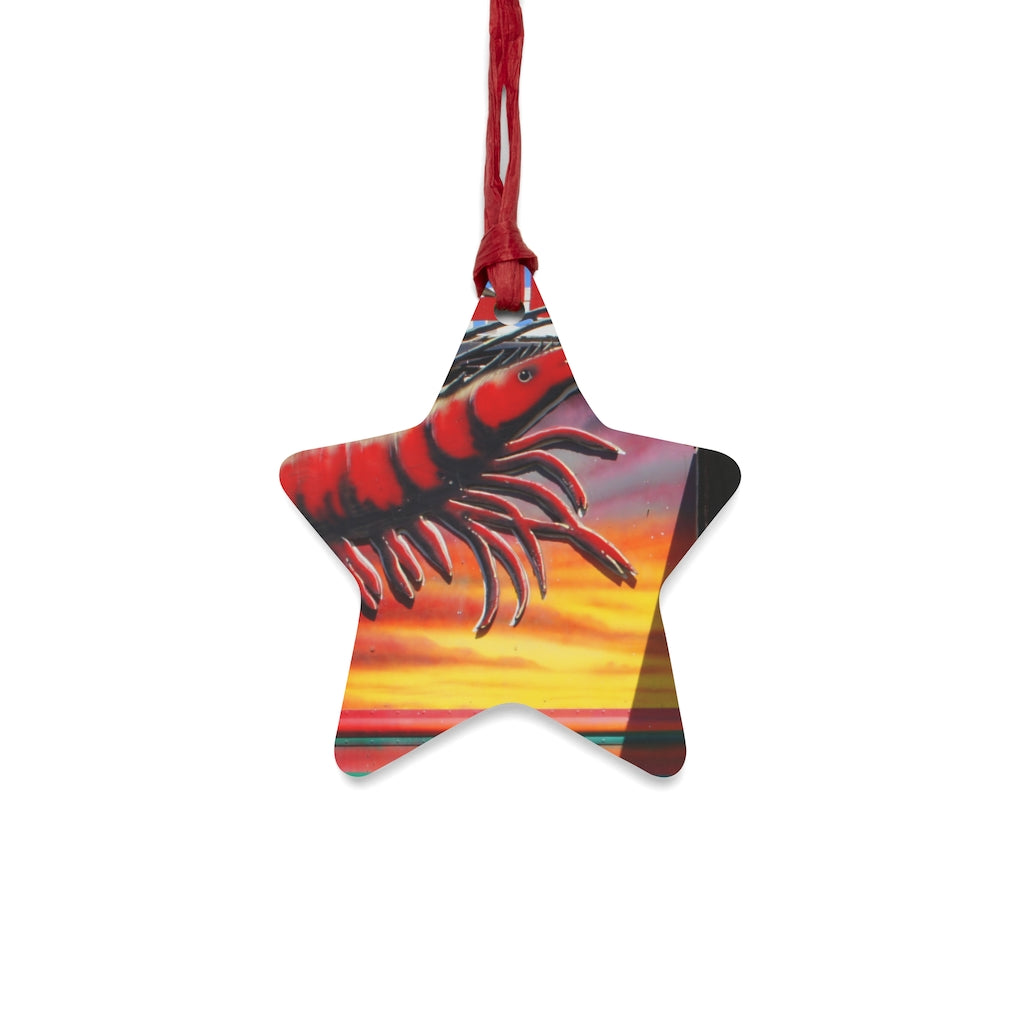 Kahuku Kai - Wooden Christmas Ornaments - Fry1Productions