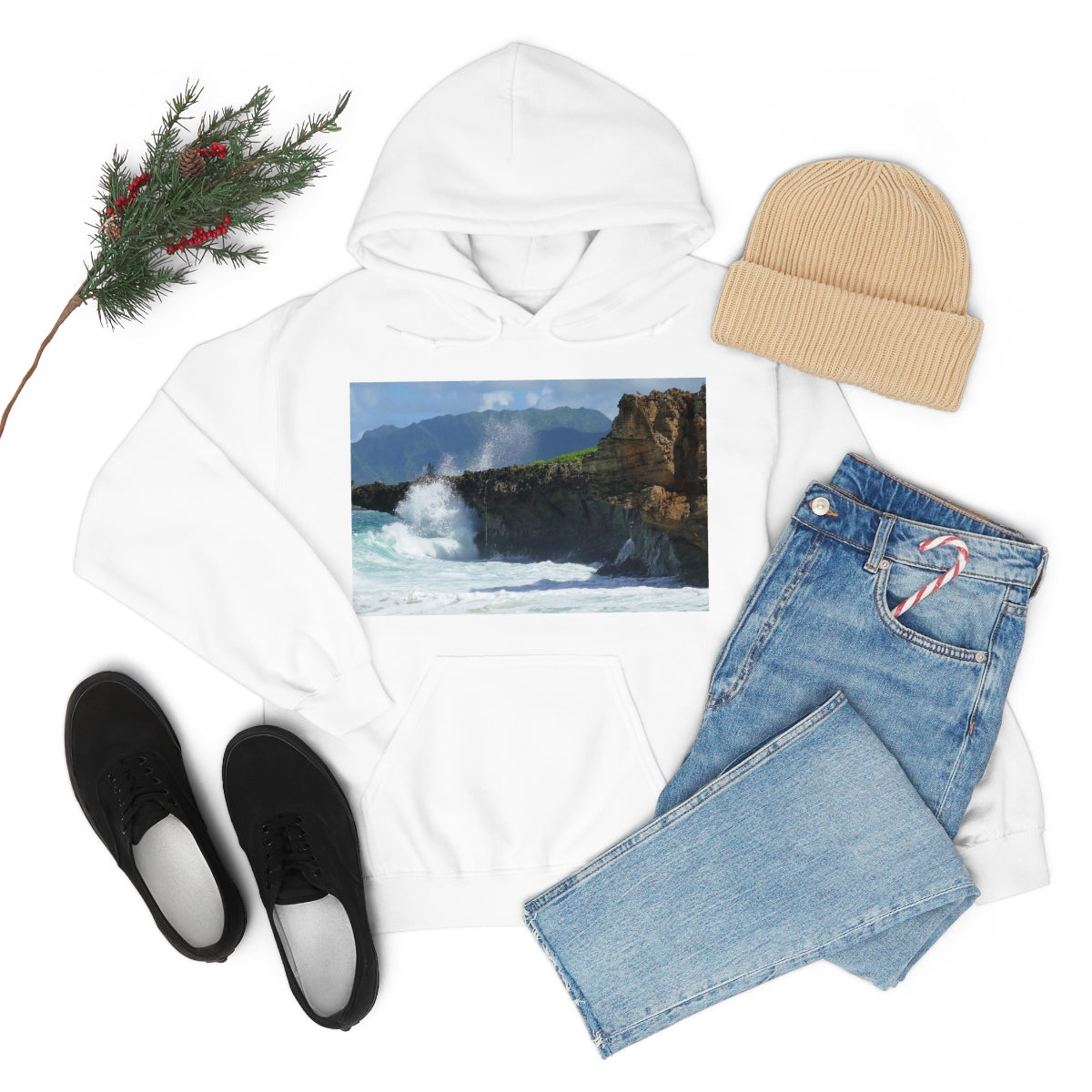 Rockin Surfer's Rope - Unisex Heavy Blend Hooded Sweatshirt - Fry1Productions