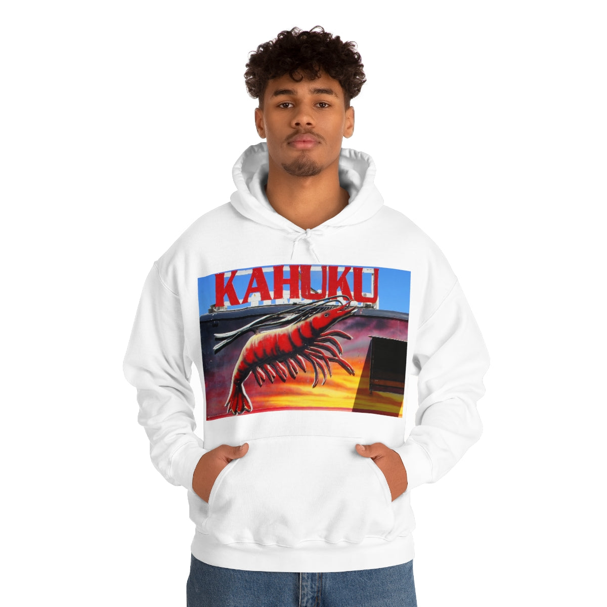 Kahuku Kai - Unisex Heavy Blend Hooded Sweatshirt - Fry1Productions