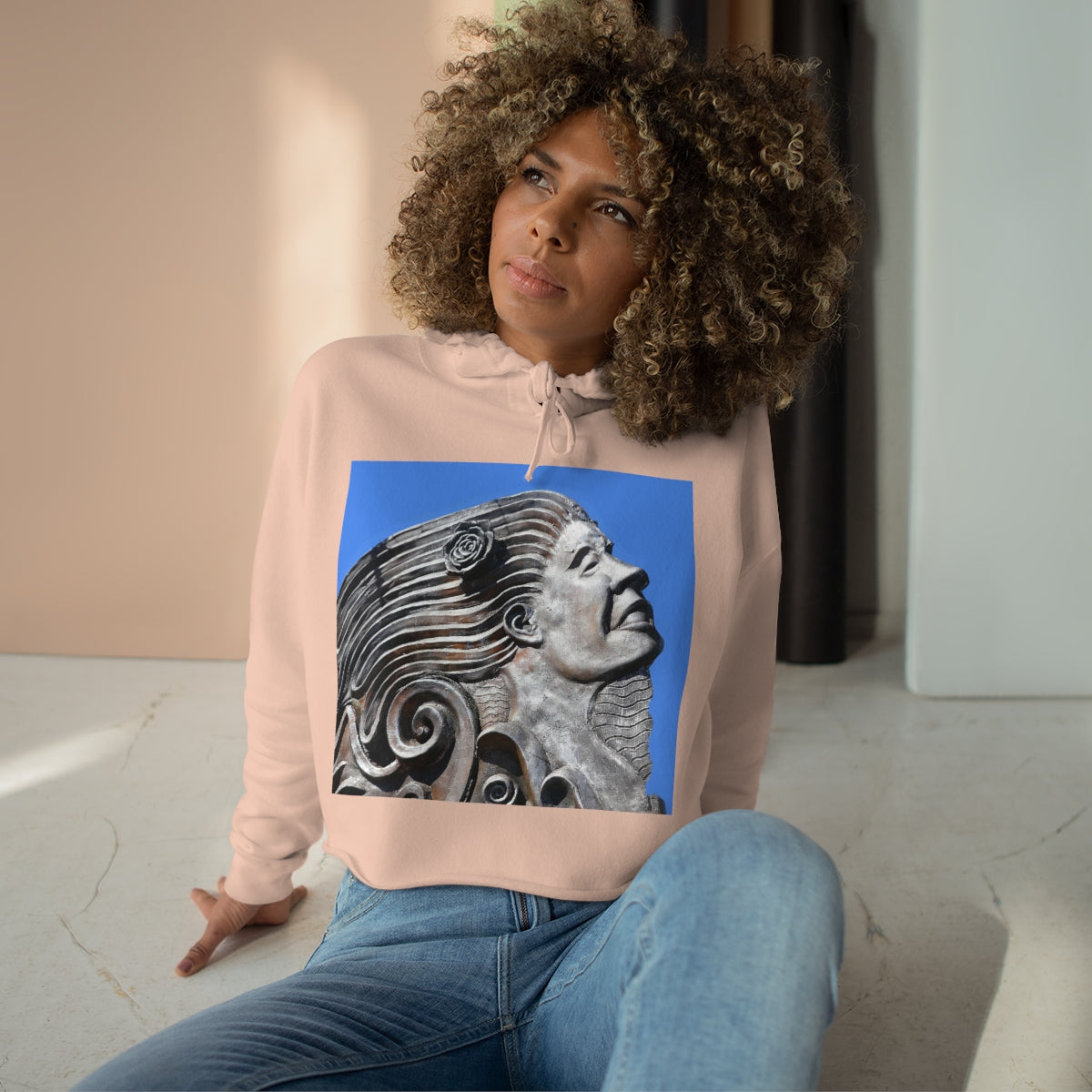 Nymph Beauty - Crop Hoodie - Fry1Productions