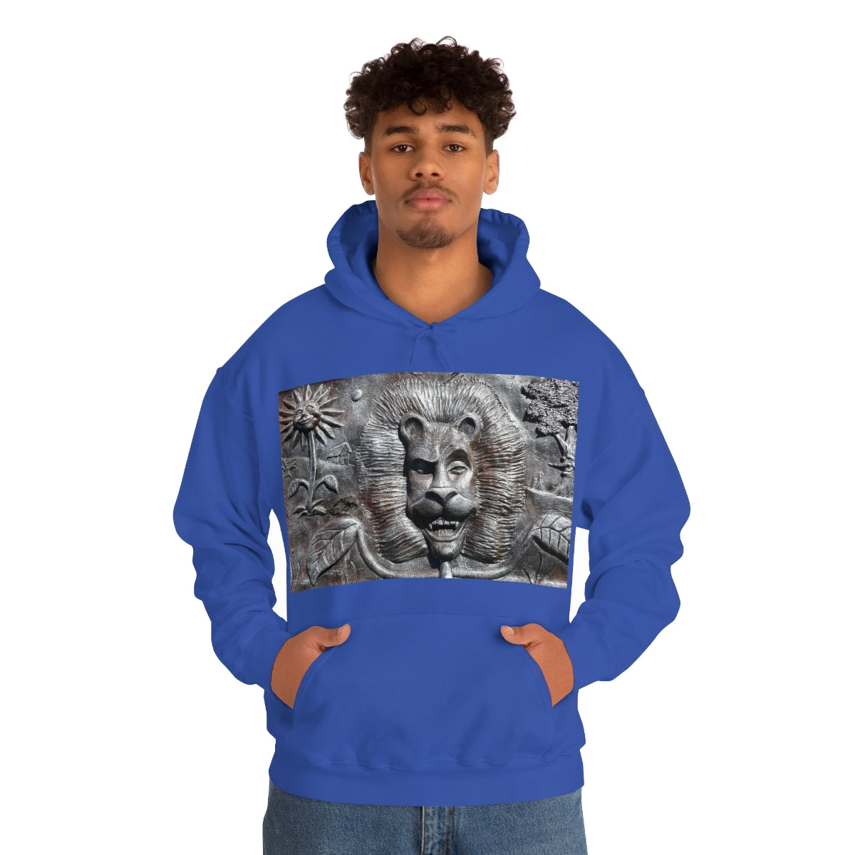 Lion's Friends Forever - Unisex Heavy Blend Hooded Sweatshirt - Fry1Productions