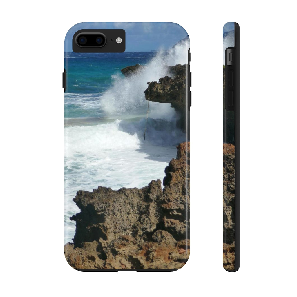 "Surfer's Saving Rope" - iPhone Tough Case - Fry1Productions