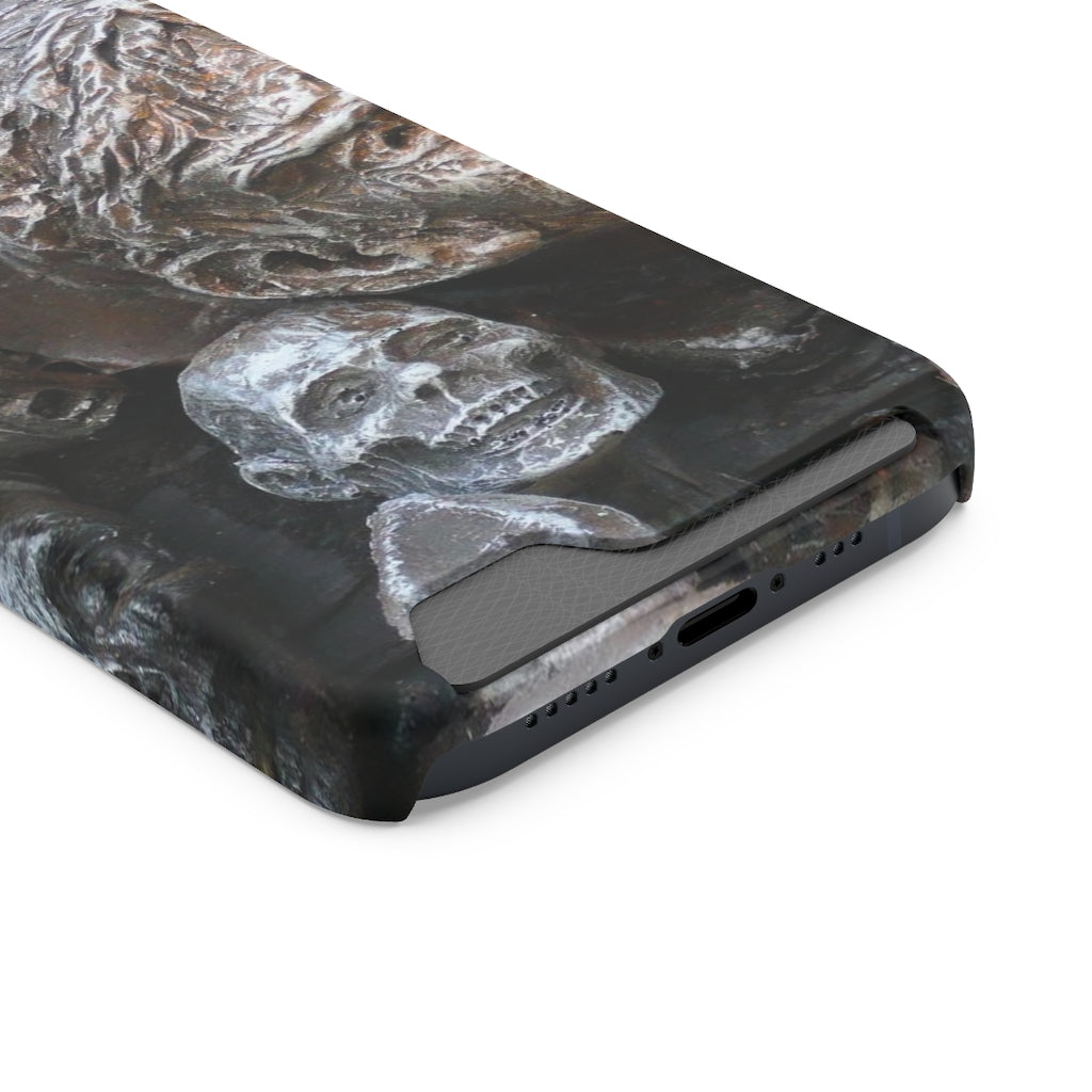 "Waiting for the King" - Galaxy S22 S21 & iPhone 13 Case With Card Holder - Fry1Productions