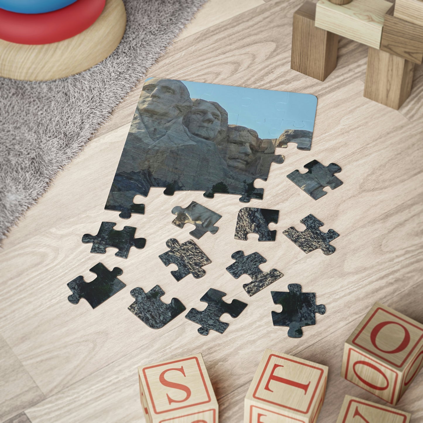 History Remembered Forever - Kids' Puzzle, 30-Piece - Fry1Productions