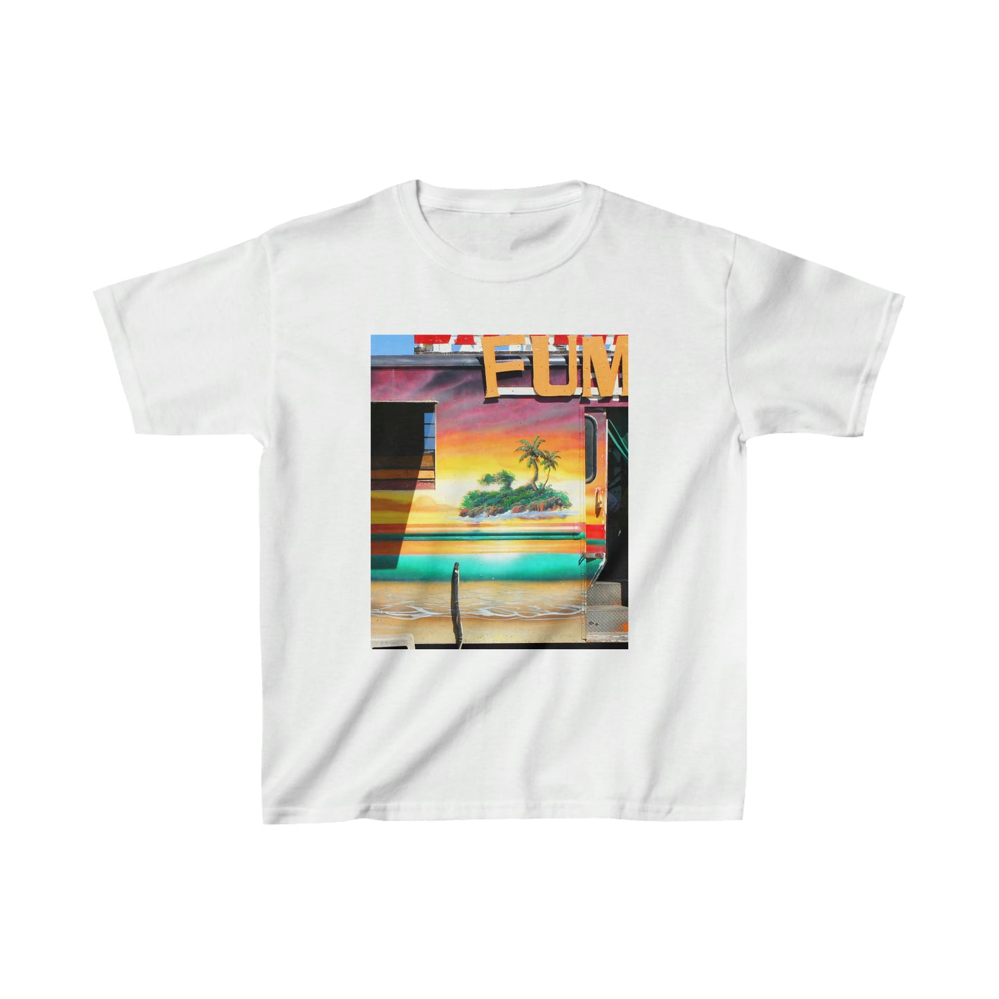 Island Love - Kids Cotton Tee - Fry1Productions