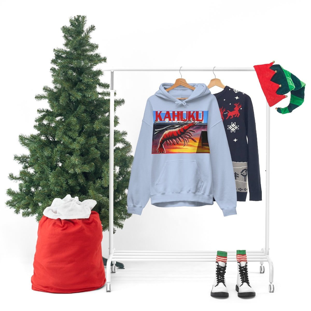Kahuku Kai - Unisex Heavy Blend Hooded Sweatshirt - Fry1Productions
