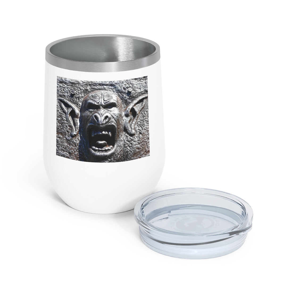 Frenzy Scream - 12 oz Insulated Wine Tumbler - Fry1Productions