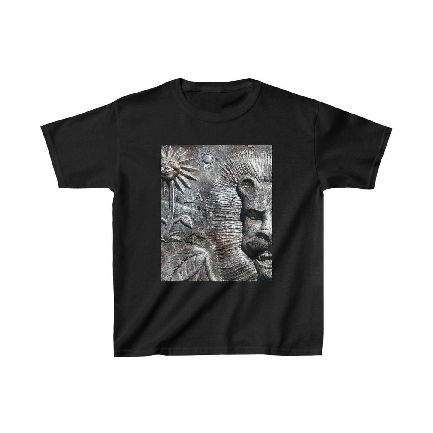 Lion's Friends Forever v2 - Kids Cotton Tee - Fry1Productions
