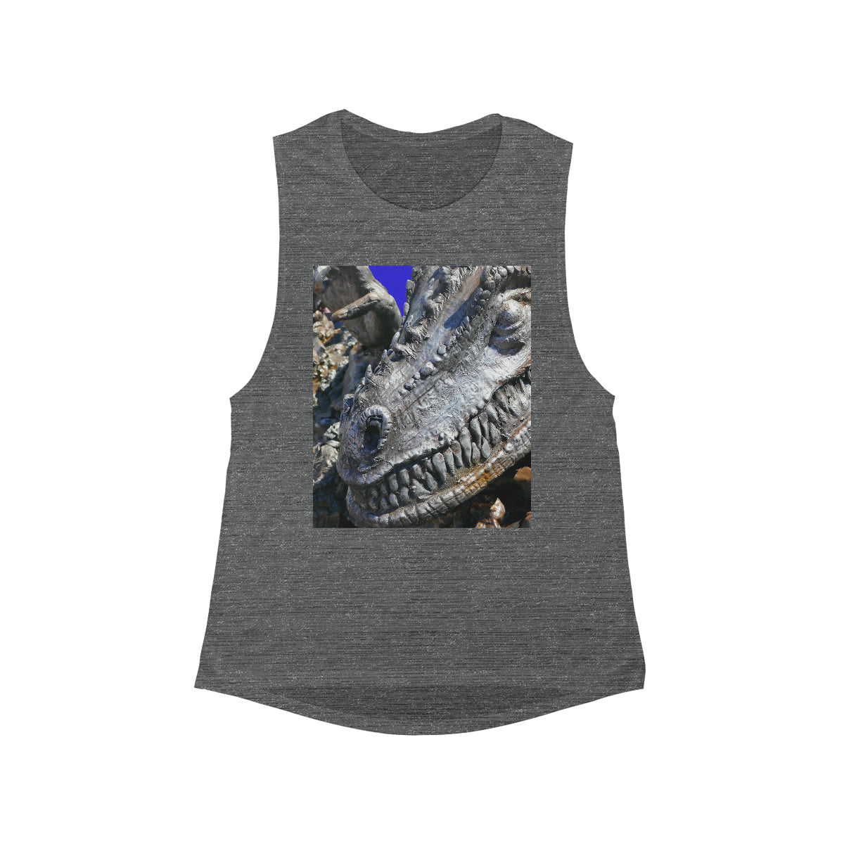 Delectable Vision - Women's Flowy Scoop Muscle Tank - Fry1Productions