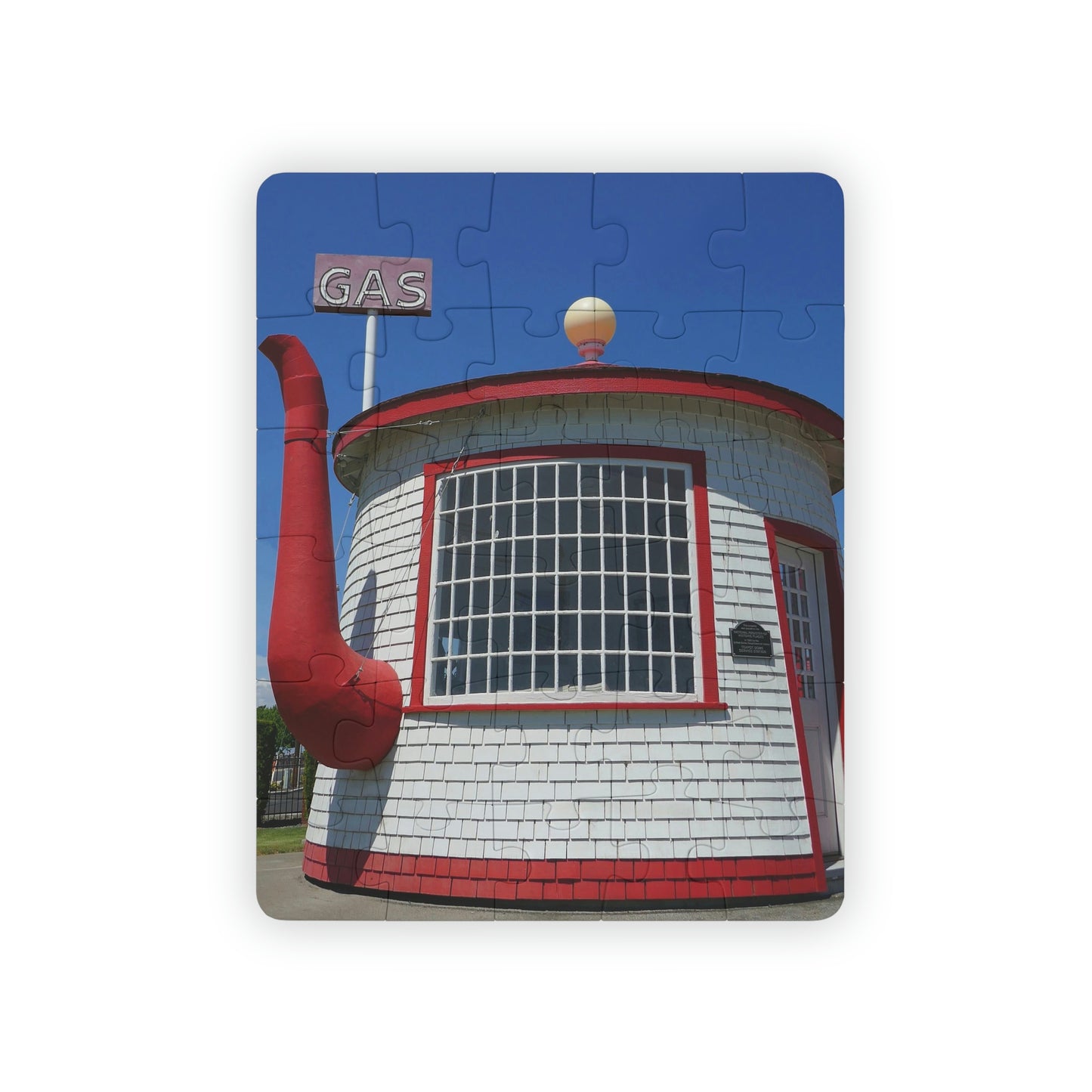 Historic Attraction Teapot Dome - Kids' Puzzle, 30-Piece - Fry1Productions