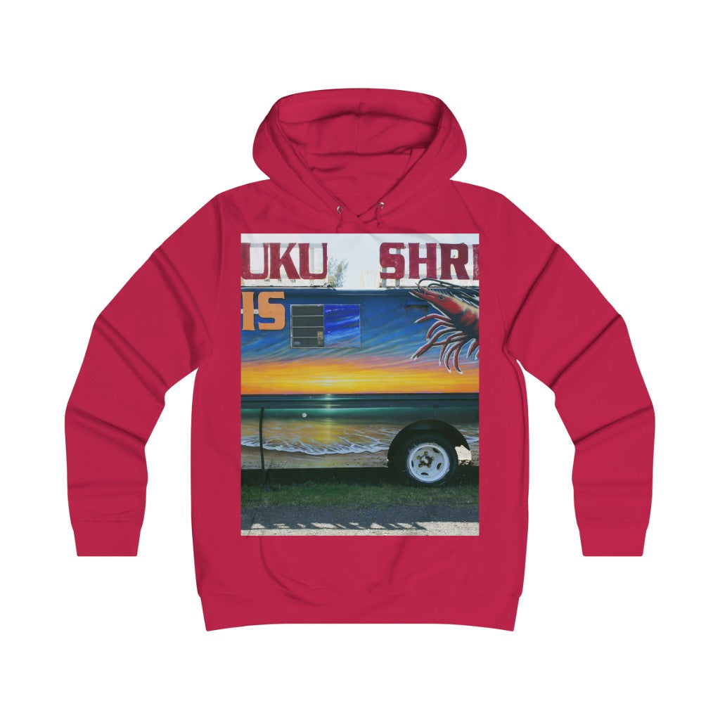 "Fumis Aloha" - Girlie College Hoodie - Fry1Productions