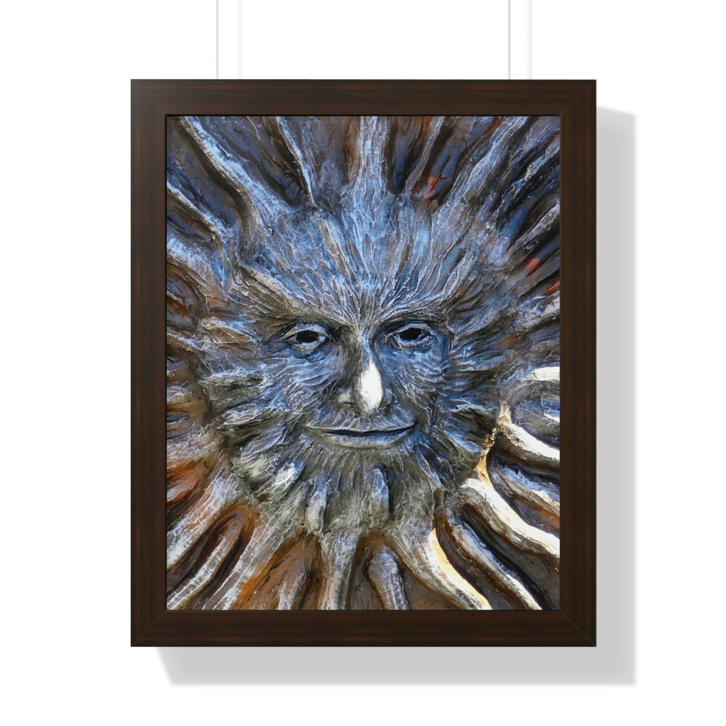 Sun God - Framed Vertical Poster - Fry1Productions
